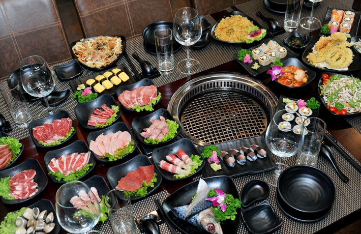 Buffet Nướng Nhật - Hàn Đặc Biệt Tại NH MishaGi - Miễn Phí Đồ Uống