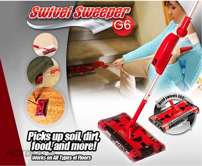 Máy Hút Bụi Không Dây Swivel Sweeper G6.