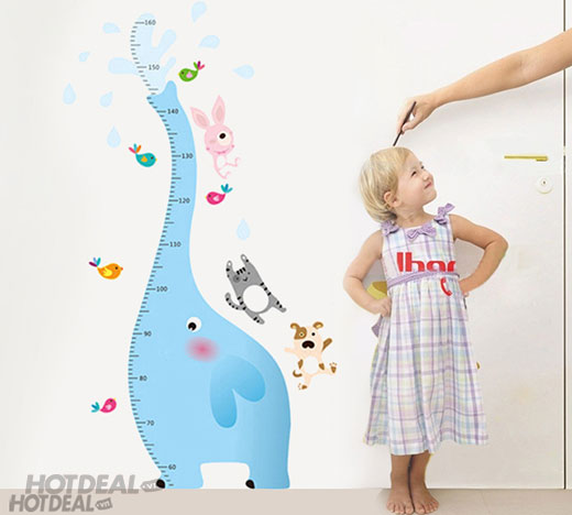 Bộ Sưu Tập Decal Dán Tường Thước Đo Chiều Cao Cho Bé