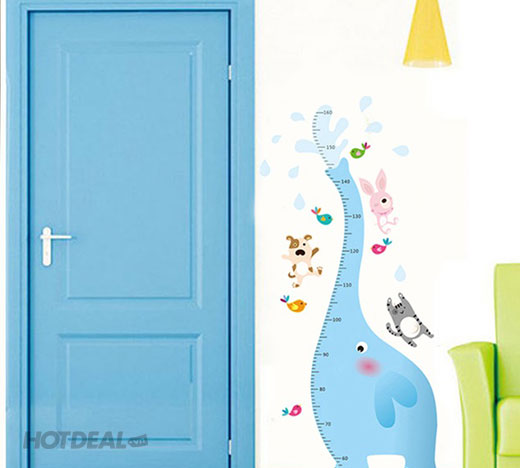 Bộ Sưu Tập Decal Dán Tường Thước Đo Chiều Cao Cho Bé