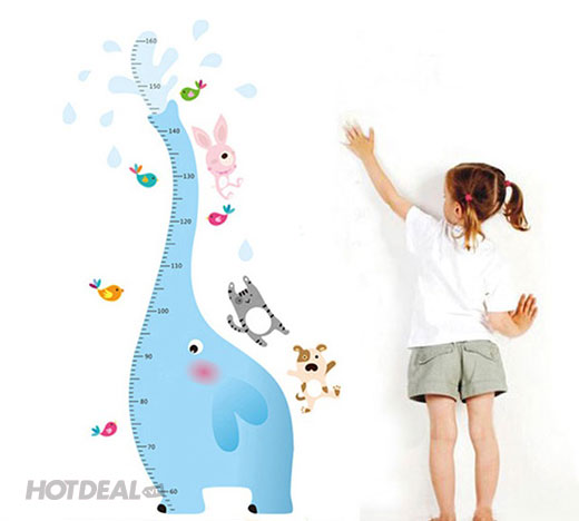Bộ Sưu Tập Decal Dán Tường Thước Đo Chiều Cao Cho Bé