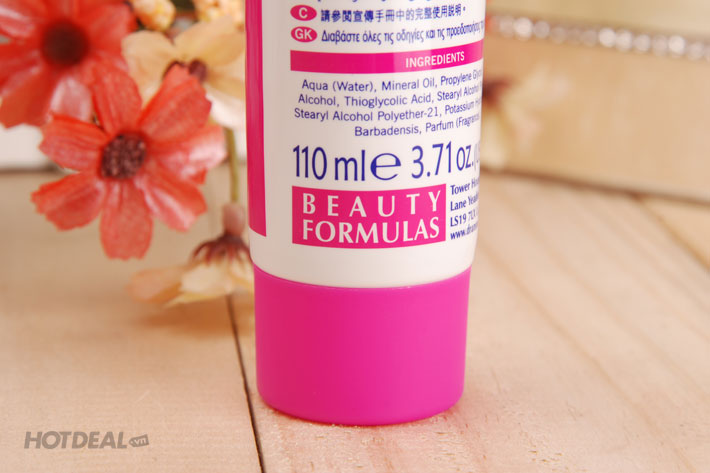 Beauty Formulas Kem Tẩy Lông 110ml - Nhập Khẩu Từ Anh Quốc