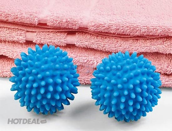 Combo 02 Banh Giặt Siêu Sạch Dryer Balls