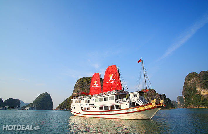 Du Thuyền Hạ Long - Sun Legend Cruise Tương Đương 4 * 3N2Đ