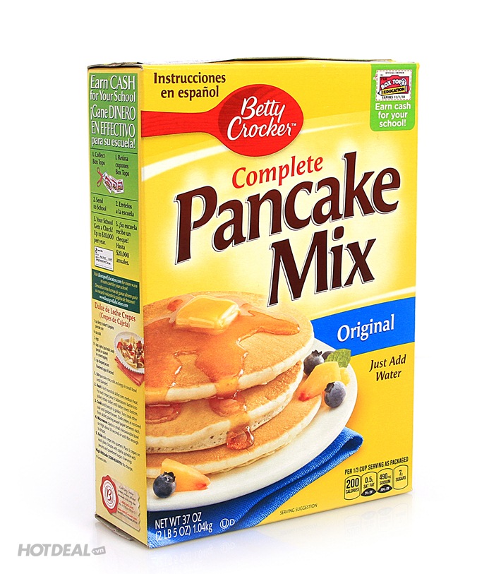Bột Làm Bánh Pancake Mix (Bánh Rán Đôrêmon) 1kg Chính Hãng Của Mỹ
