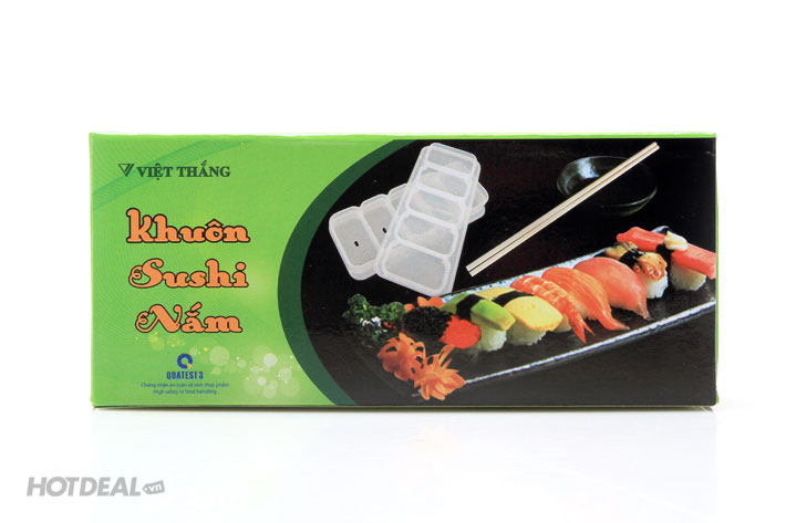 Combo 02 Khuôn Sushi Dạng Cuộn Và Dạng Nắm