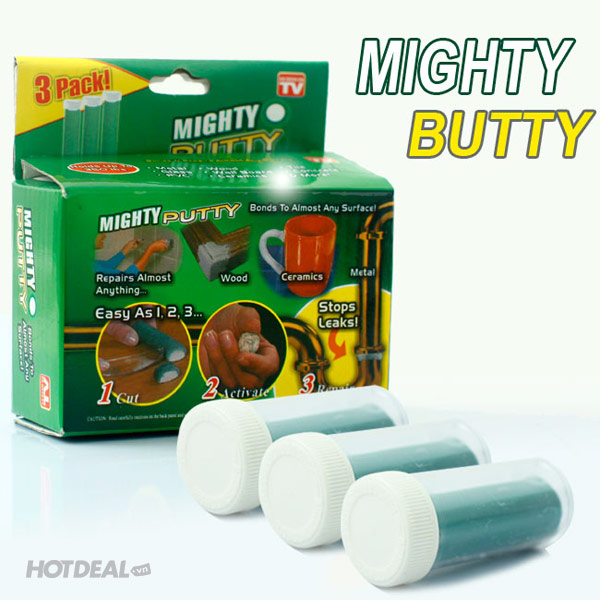 Keo Dán Thần Kỳ Mighty Putty – Kết Dính Mọi Bề Mặt
