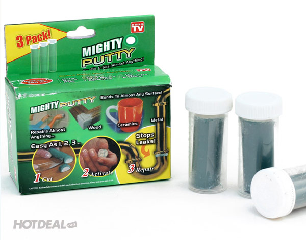Keo Dán Thần Kỳ Mighty Putty – Kết Dính Mọi Bề Mặt