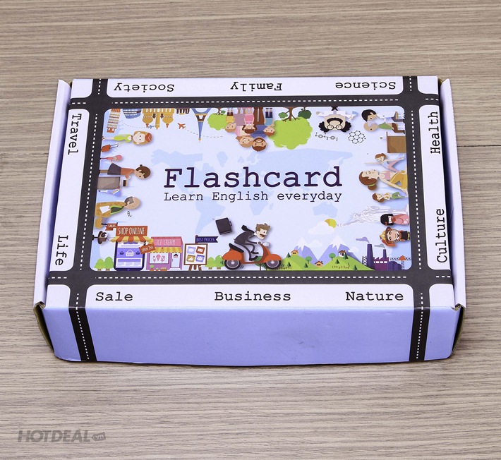 Bộ Flash Card Học 600 Từ Vựng Tiếng Anh Toeic Siêu Tốc Tại Nhà