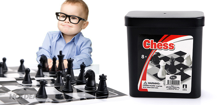 Bộ Đồ Chơi Trí Tuệ Cờ Vua Siêu Nhỏ Uncle Bills