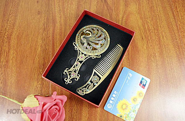 Bộ Quà Tặng Gương Lược