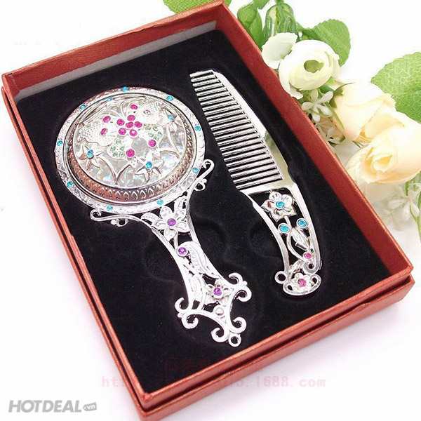 Bộ Quà Tặng Gương Lược