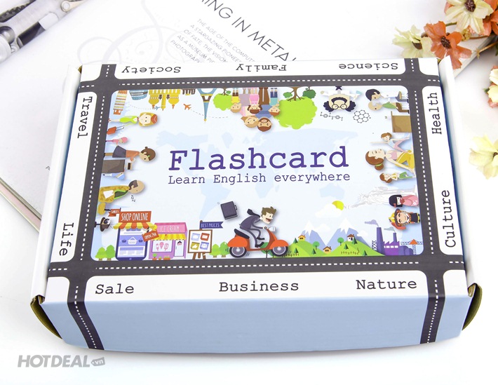 Bộ Flash Card Học 600 Từ Vựng Tiếng Anh Toeic Siêu Tốc