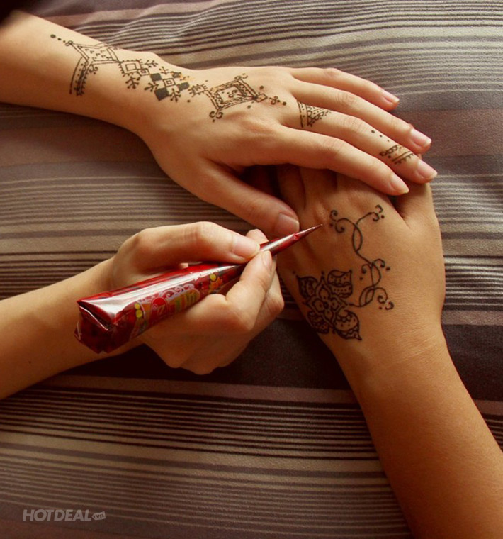 Vẽ Henna là gì Giữ được bao lâu có tẩy được không  Da liễu thẩm mỹ GSV