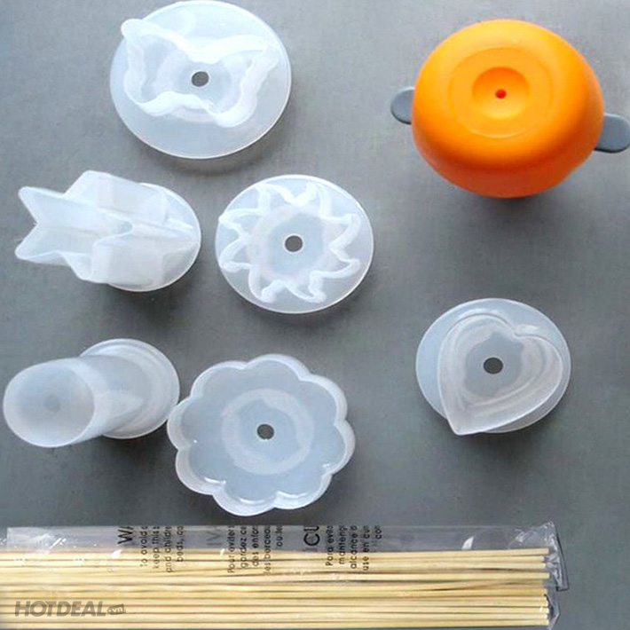 Bộ Khuôn Cắt Trái Cây Siêu Nhanh Pop Chef Tạo Hình Dáng Độc Đáo