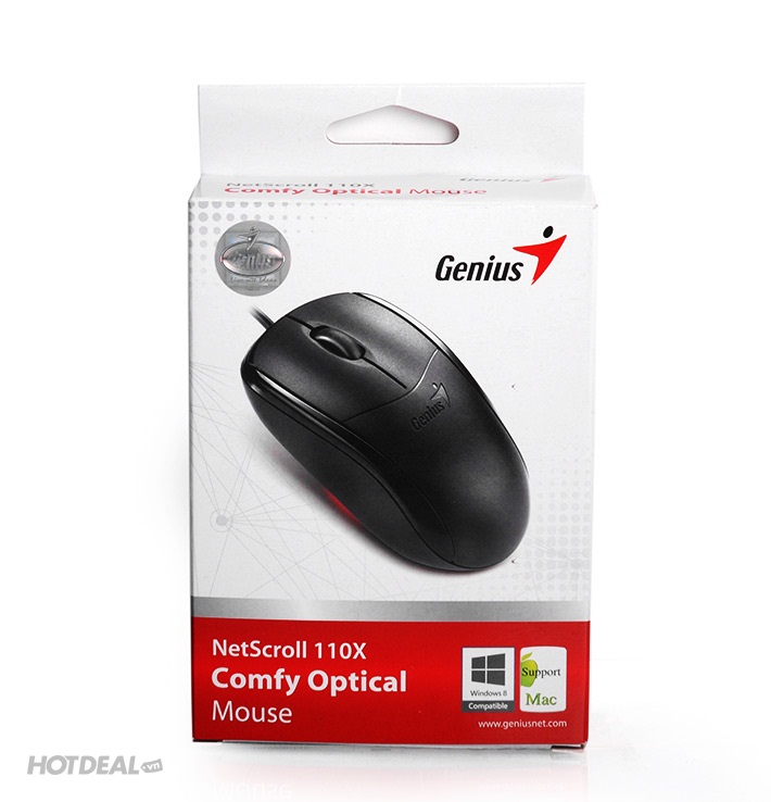Chuột Quang Genius NetScroll 110X - Bảo Hành 1 Năm