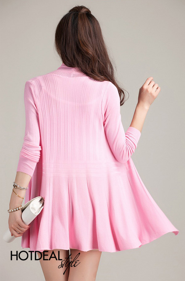 Áo Khoác Len Cardigan Sweet Color