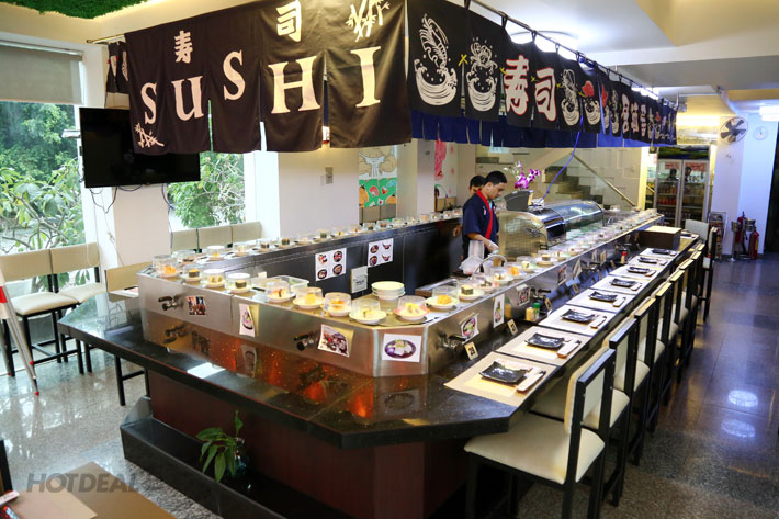 SUSHI BĂNG CHUYỀN Ở TP HCM VỚI GIÁ RẺ VÀ MENU PHONG PHÚ THU HÚT GIỚI TRẺ