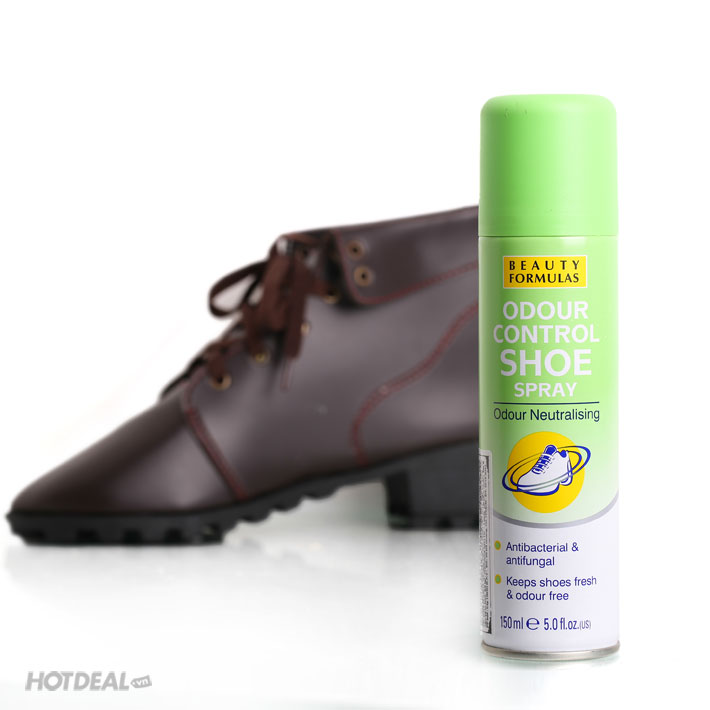 Xịt Khử M&ugrave;i Gi&agrave;y Beauty Formulas 150ml - Nhập Khẩu Anh Quốc