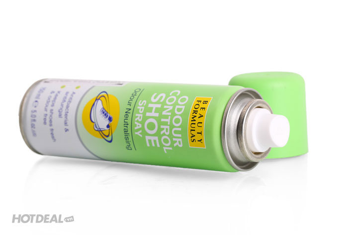 Xịt Khử M&ugrave;i Gi&agrave;y Beauty Formulas 150ml - Nhập Khẩu Anh Quốc