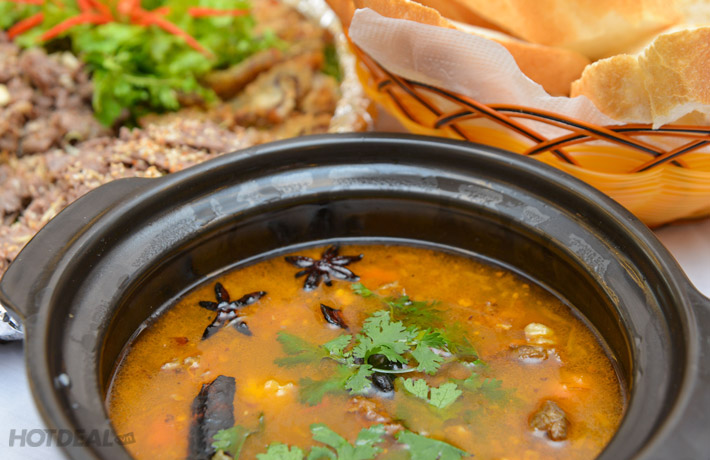 Set Mẹt Gà Hoặc Mẹt Bò 04N Tại Nhà Hàng Vy Anh