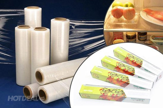 Combo 4 M&agrave;ng Bọc Thực Phẩm Cỡ Lớn
