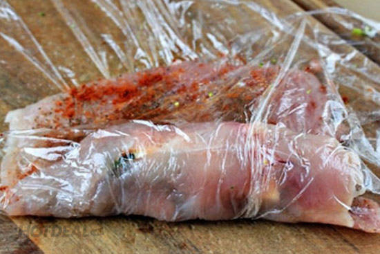 Combo 4 M&agrave;ng Bọc Thực Phẩm Cỡ Lớn