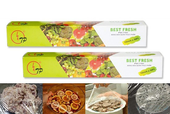 Combo 4 M&agrave;ng Bọc Thực Phẩm Cỡ Lớn