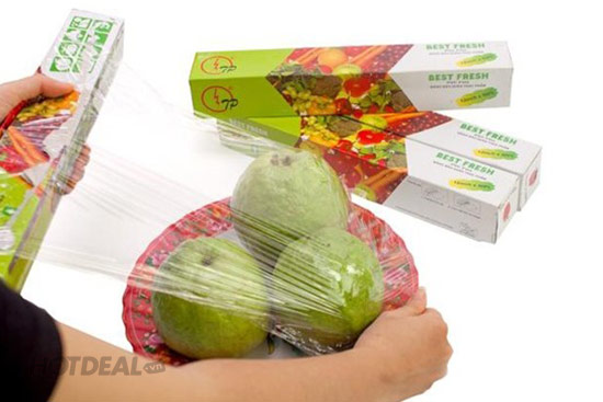 Combo 4 M&agrave;ng Bọc Thực Phẩm Cỡ Lớn