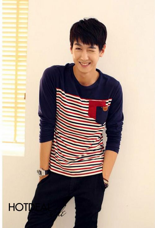 &Aacute;o Thun Sọc Nam/ Nữ