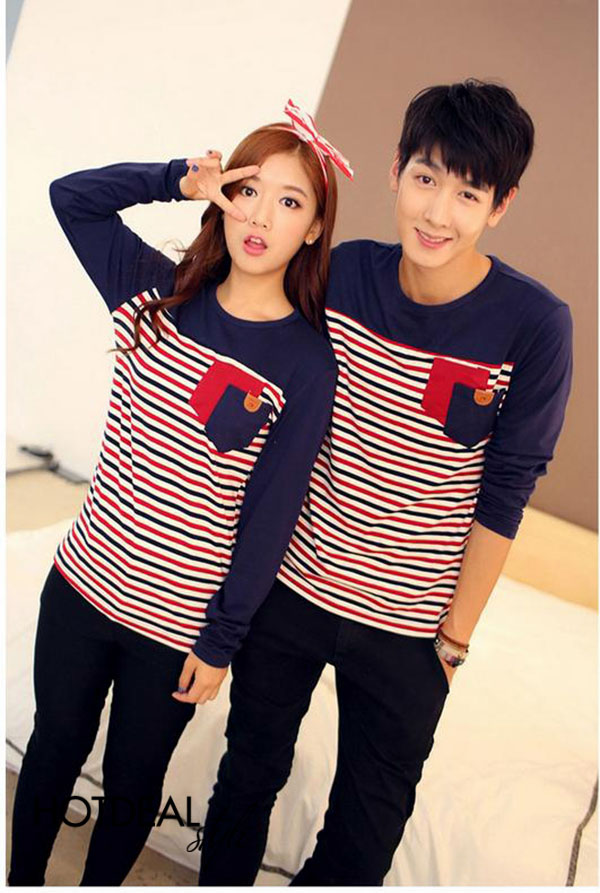 &Aacute;o Thun Sọc Nam/ Nữ