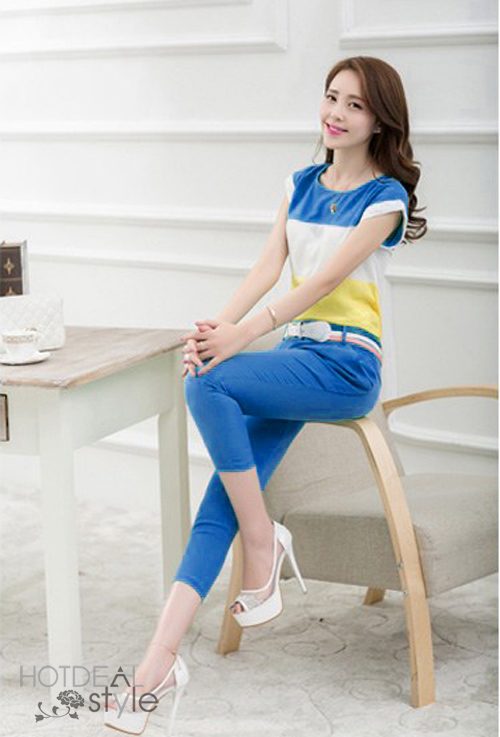 Bộ Lửng Phối 3 Màu Thời Trang