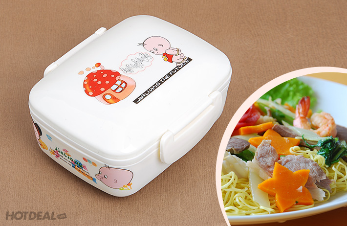 Hộp Đựng Cơm Văn Ph&ograve;ng Xinh Xắn