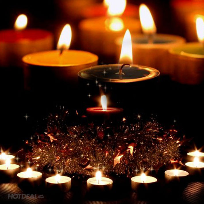 Hộp 100 Nến Tealight Trắng
