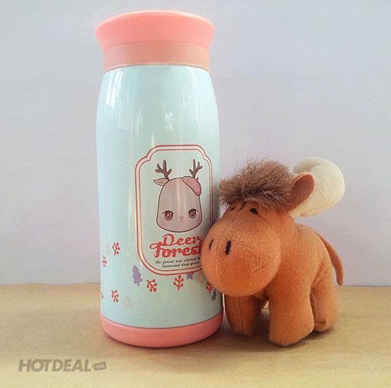 Bình Giữ Nhiệt Cao Cấp Phong Cách Hàn Quốc 500 ml (Chọn Màu)