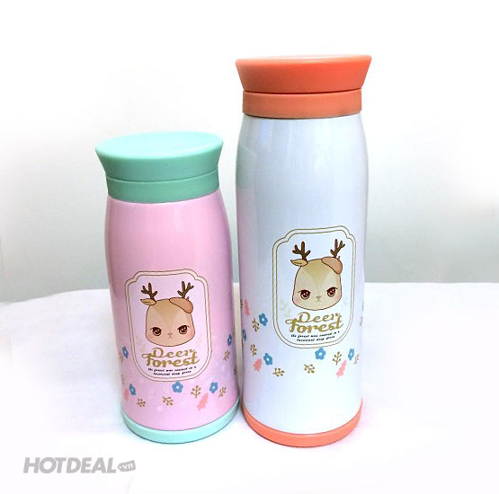 Bình Giữ Nhiệt Cao Cấp Phong Cách Hàn Quốc 500 ml (Chọn Màu)