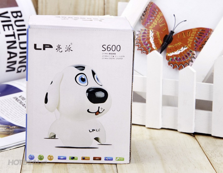 Loa Vi Tính LP S600 Hình Cún Con Dễ Thương Loa Vi Tính LP S600 Hình Cún Con Dễ Thương