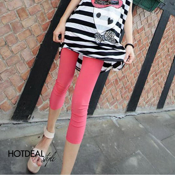 Quần Legging Sắc Màu
