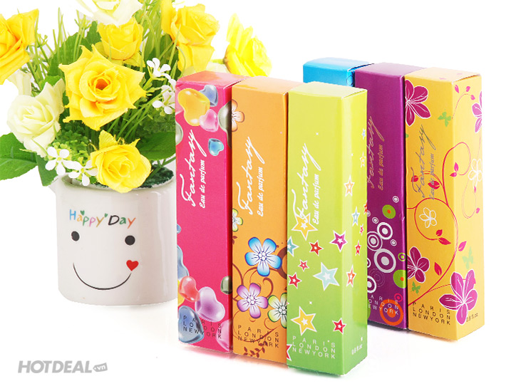 Combo 6 Nước Hoa Fantasy Tiện Dụng Bỏ T&uacute;i Du Lịch