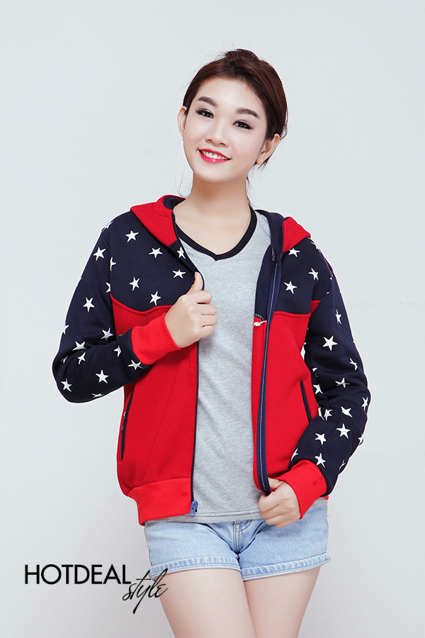 Áo Khoác Nỉ Nhập Ngôi Sao