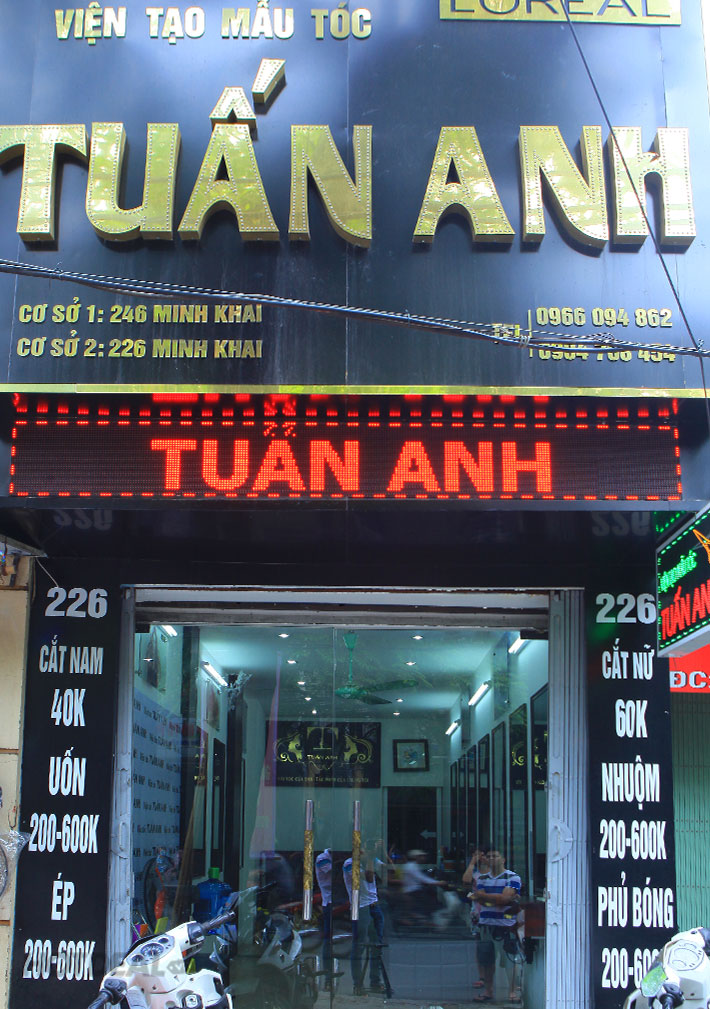 Làm Tóc Trọn Gói Tại Tuấn Anh Hair Salon