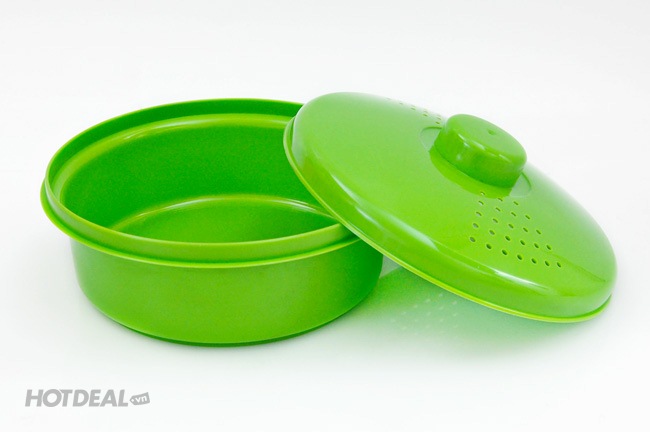 Bộ 3 Thố Luộc Rau Củ Trong L&ograve; Viba - Nhựa Xuất Khẩu Tashuan