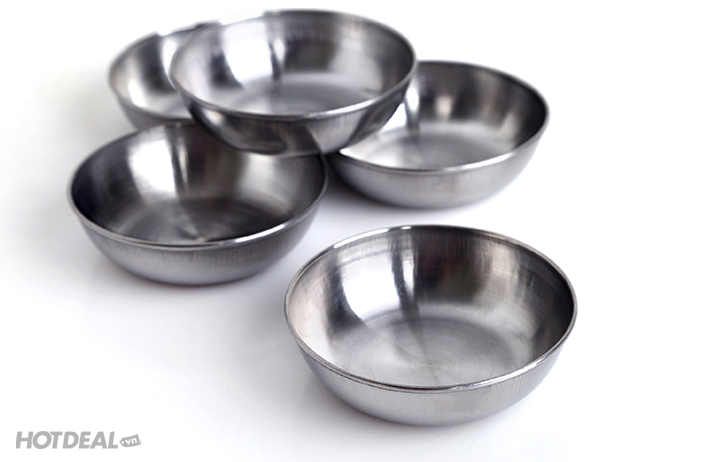 Combo 10 Chén Inox Làm Bánh Bèo