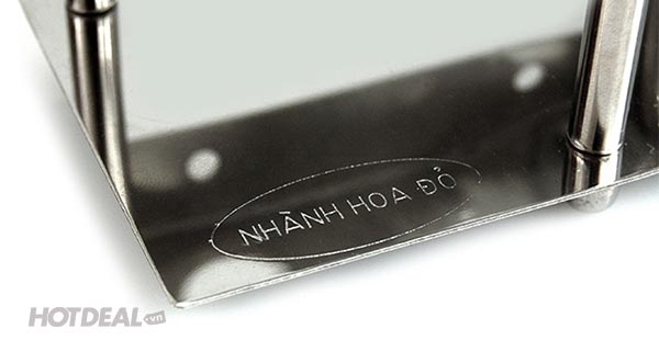 Kệ Đựng Dụng Cụ Kem Đ&aacute;nh Răng Inox Vu&ocirc;ng Loại I