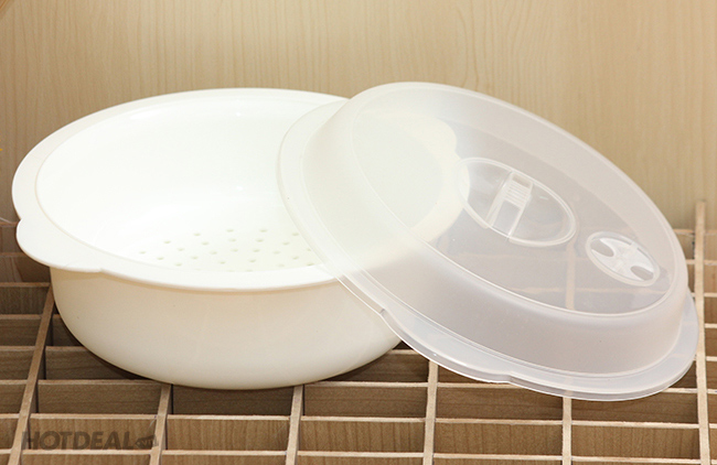 Nồi Luộc Rau Trong Lò Vi Sóng Tiện Lợi – Nhựa XK Tashuan
