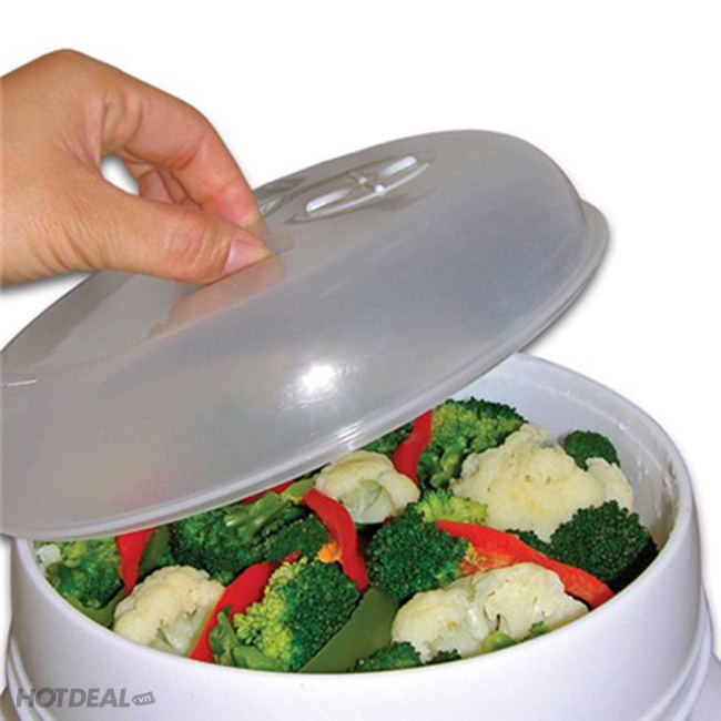 Nồi Luộc Rau Trong Lò Vi Sóng Tiện Lợi – Nhựa XK Tashuan