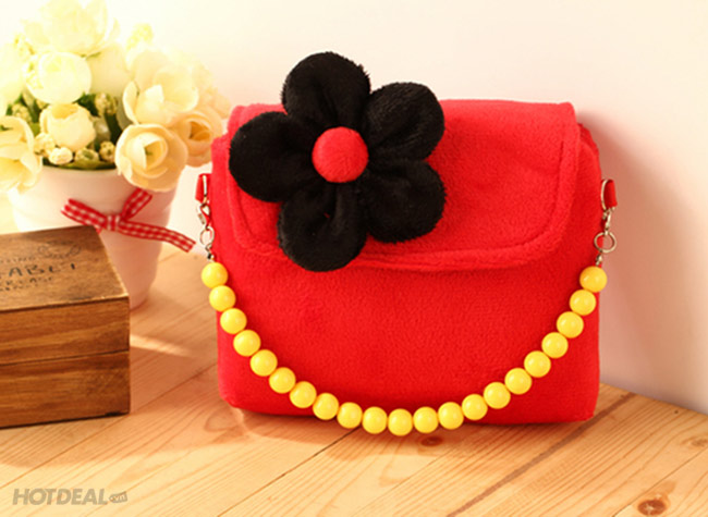 T&uacute;i Đeo Vải B&ocirc;ng Xinh Xắn Cho B&eacute;