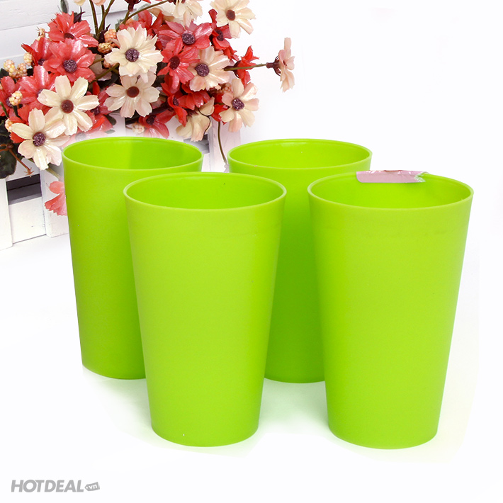 Bộ 4 Ly Nhựa Uống Nước UBL (KD0012)