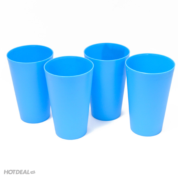 Bộ 4 Ly Nhựa Uống Nước UBL (KD0012)
