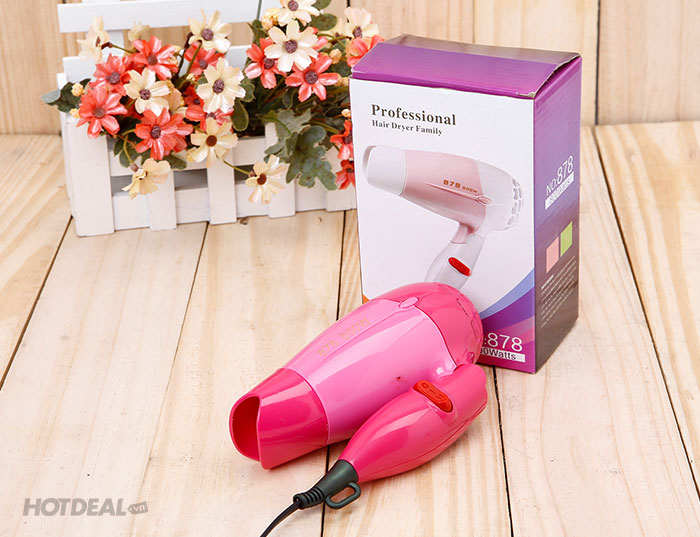 Máy Sấy Tóc Professional 878 Công Suất 800W